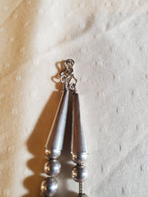 Load image into Gallery viewer, Silver Bead Necklace-32&quot; long
