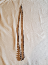 Load image into Gallery viewer, Silver Bead Necklace-32&quot; long
