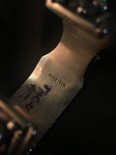 Load image into Gallery viewer, Wide Navajo silver-color watch bracelet with turquoise
