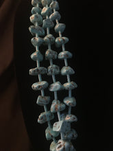 Load image into Gallery viewer, 3 Strand all block necklace. 1980’s
