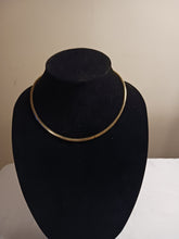 Load image into Gallery viewer, 14k yellow gold serpentine choker
