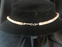 Load image into Gallery viewer, Single strand mother-of-pearl turtle carving necklace.
