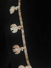 Load image into Gallery viewer, Single strand necklace of imported heishi beads &amp; birds

