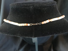 Load image into Gallery viewer, Single strand necklace of imported heishi beads &amp; birds
