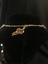 Load image into Gallery viewer, Two strand olive heishi necklace with black lip mother-of-pearl tabs
