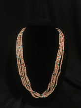Load image into Gallery viewer, Five strand imported shell heshe necklace
