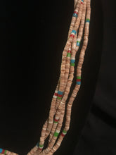 Load image into Gallery viewer, Five strand imported shell heshe necklace
