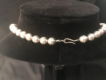 Load image into Gallery viewer, Zuni squash blossom necklace with bracelet and earrings; Artist W M Zunie
