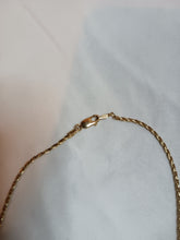 Load image into Gallery viewer, Diamond Necklace; 14k yellow gold
