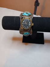 Load image into Gallery viewer, Men&#39;s old-style turquoise watchband (needs repair)
