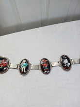 Load image into Gallery viewer, Zuni concho belt by Bev Etzate; 38&quot; long
