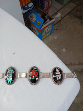 Load image into Gallery viewer, Zuni concho belt by Bev Etzate; 38&quot; long

