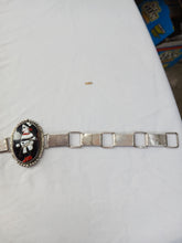 Load image into Gallery viewer, Zuni concho belt by Bev Etzate; 38&quot; long
