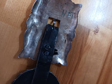 Load image into Gallery viewer, Navajo coral concha belt 46&quot;-48&quot;; signed by artist
