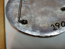 Load image into Gallery viewer, Morenci turquoise stone large belt buckle
