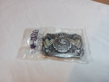 Load image into Gallery viewer, Commemorative 125 year NRA anniversary belt buckle
