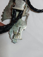 Load image into Gallery viewer, Zuni dancing figure bolo tie
