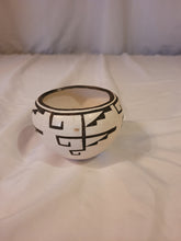 Load image into Gallery viewer, Acoma Pueblo Brown on White Pot by Rosemary Chino Garcia (1928 - 2000)
