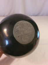 Load image into Gallery viewer, Black Pot with carved Awanyu (water serpent)Tewa deity by Stella Chavarria (1939 - 1999)
