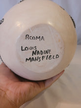 Load image into Gallery viewer, Acoma Pueblo Lizard Wedding vase by Louis, Nadine Mansfield
