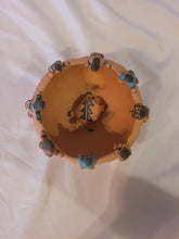 Load image into Gallery viewer, Acoma Pueblo Storyteller/Friendship bowl with small turtle at bottom center by Irene Castillo
