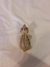 Load image into Gallery viewer, Santa Clara Pueblo Painted badger by Margaret + Luther Gutierrez
