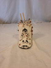 Load image into Gallery viewer, Cochiti Pueblo Moccasin Story Teller by with 17 children by Mary Evangeline(Vangie) Suina. 1959
