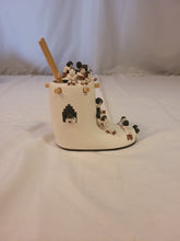 Load image into Gallery viewer, Cochiti Pueblo Moccasin Story Teller by with 17 children by Mary Evangeline(Vangie) Suina. 1959
