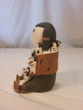 Load image into Gallery viewer, Cochiti Story Teller with 20 children by Mary Evangeline (Vangie) Suina. 1959
